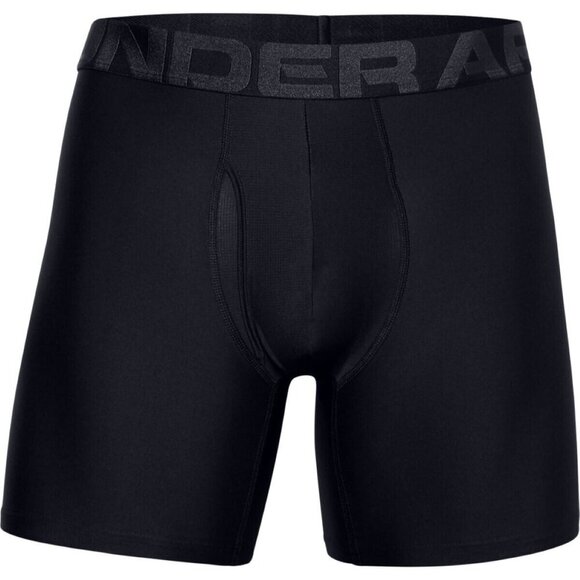 Under Armour 2 Pack Mens Tech 6" Boxerjock - blue and gray - Size Small - Picture 1 of 3